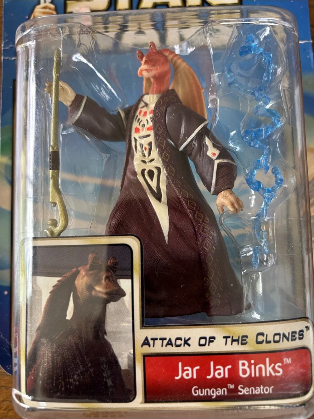 Star Wars Jar Jar Binks Action Figure - Brown, Black, Blue